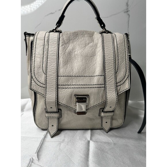 Proenza Schouler PS1 Medium Leather Satchel Bag - Picture 2 of 16